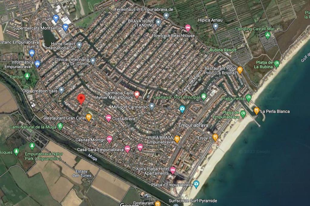 אמפוריבראבה Lindo Apartamento Con Vistas Al Puerto Mistral מראה חיצוני תמונה